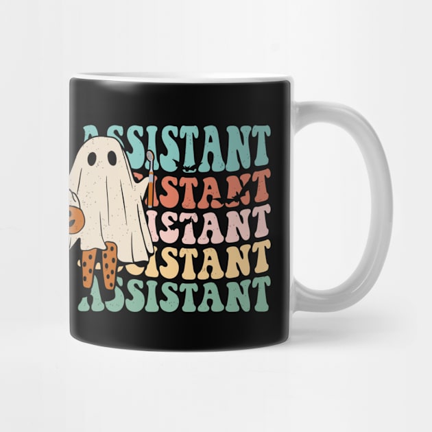 Spooky Dentist Hygienist Retro Dental Assistant Halloween by Nisrine